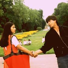 Raj & Simran Holding hands ddlj